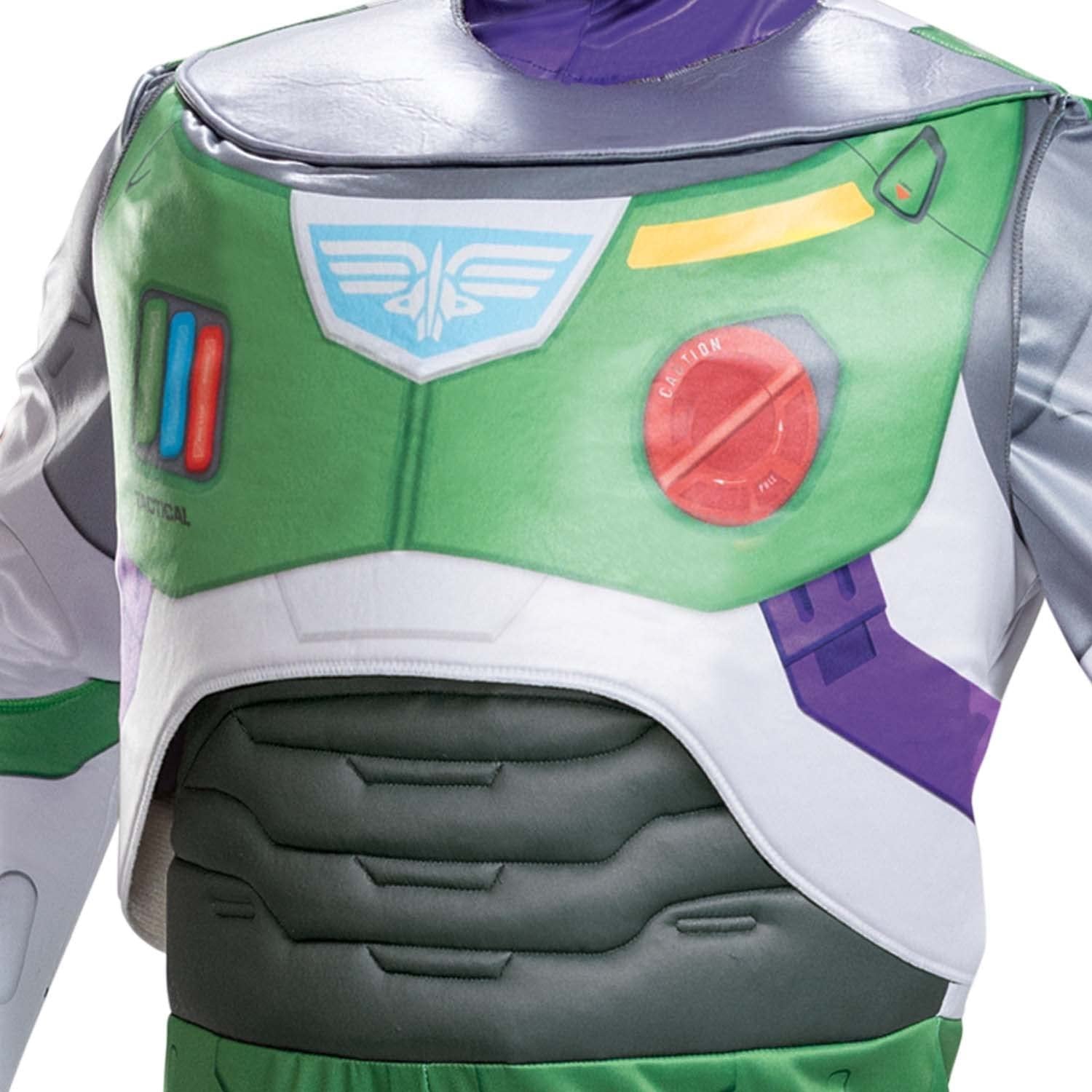 Disguise mens Disney Pixar Lightyear Buzz Space Ranger Costume, Official Disney Lightyear Outfit Adult Sized Costumes, As Shown, Men s Size Medium 38-40 US
