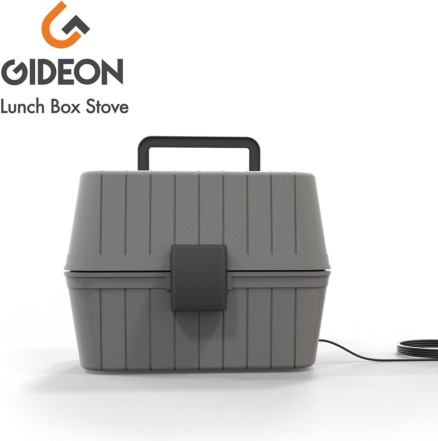 Gideon Heated Electric Lunch Box 12-Volt Portable Stove For Car, Truck, Camping, Etc. - Enjoy Hot Delicious Meals