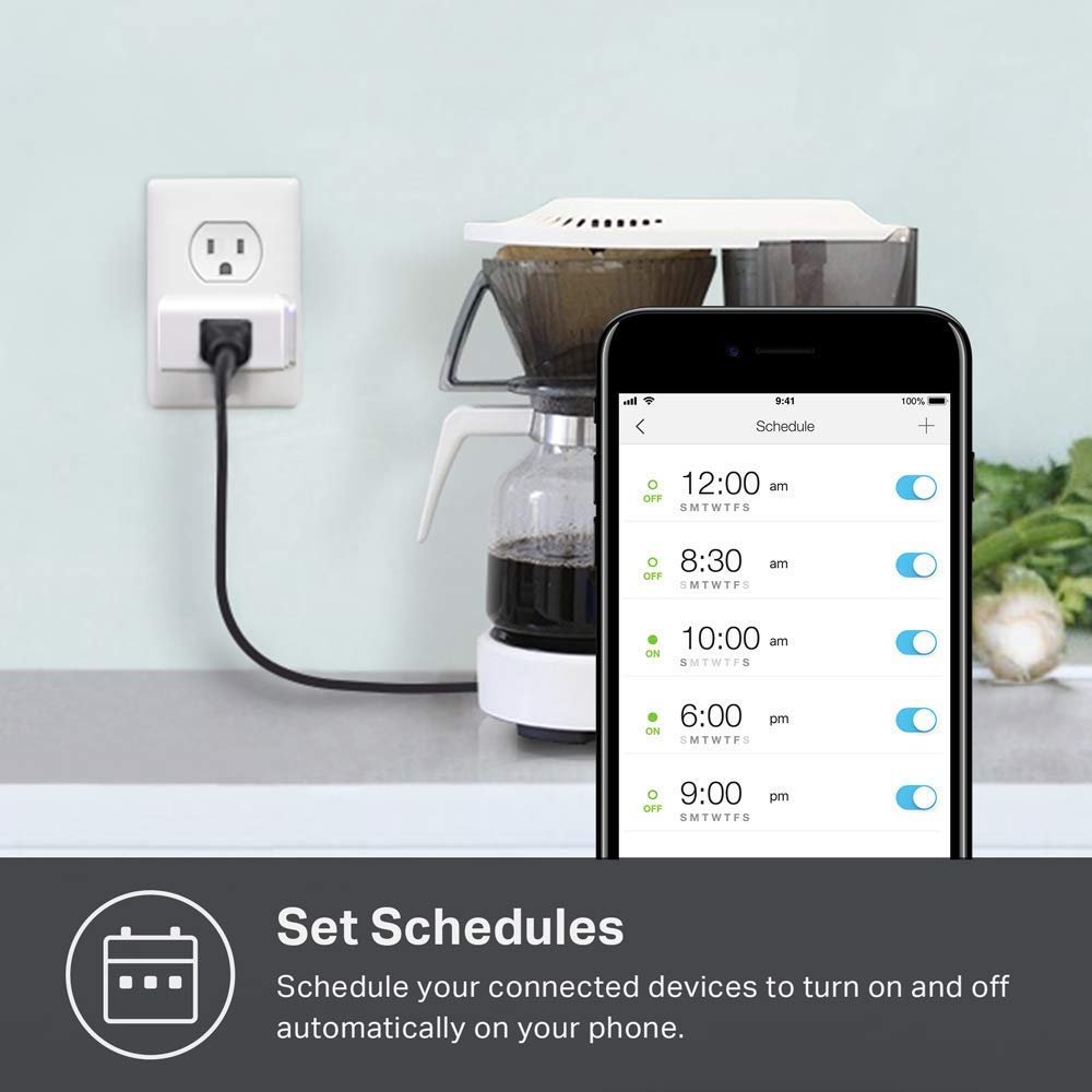 Kasa Smart Plug Mini, Wi-Fi Outlet for Alexa/Google Home, White, Simple Setup - : . Free Shipping & Returns.