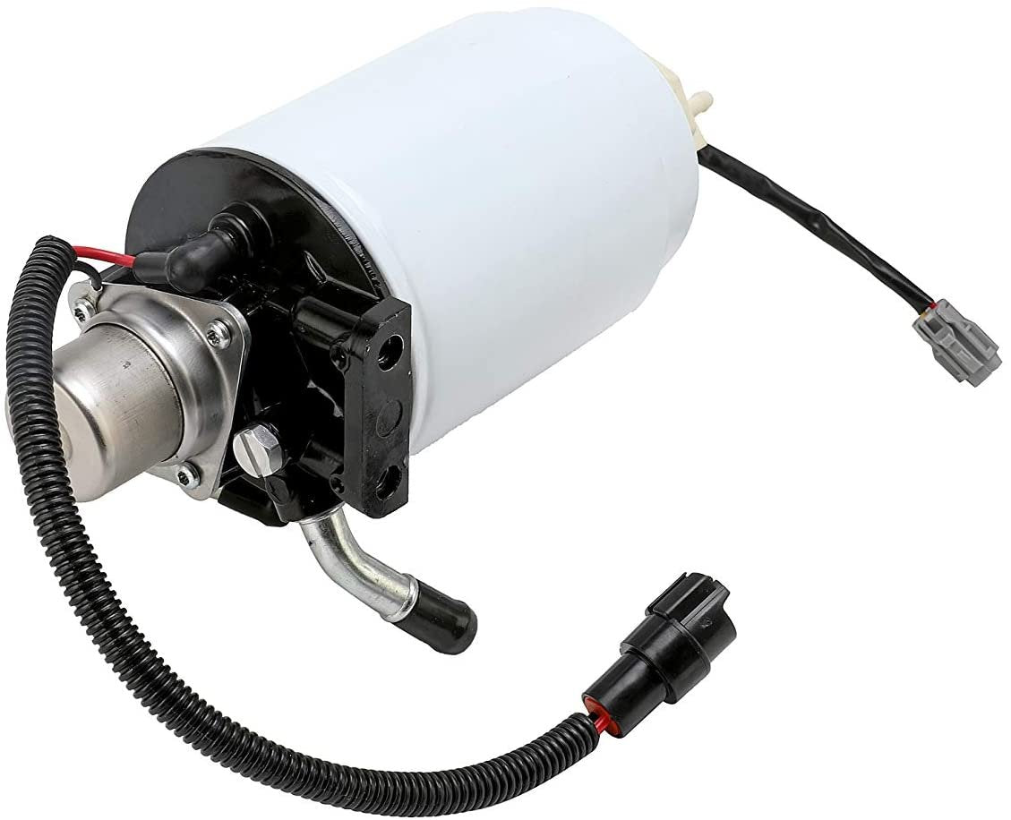Fuel Filter with Head Assembly and Sensor - Compatible with Chevy and GMC Trucks - 6.6L Silverado 2500 HD, Classic, Sierra, HD, 3500 Classic with Duramax - Replaces TP3018, 904-517, 12642623, 12639448