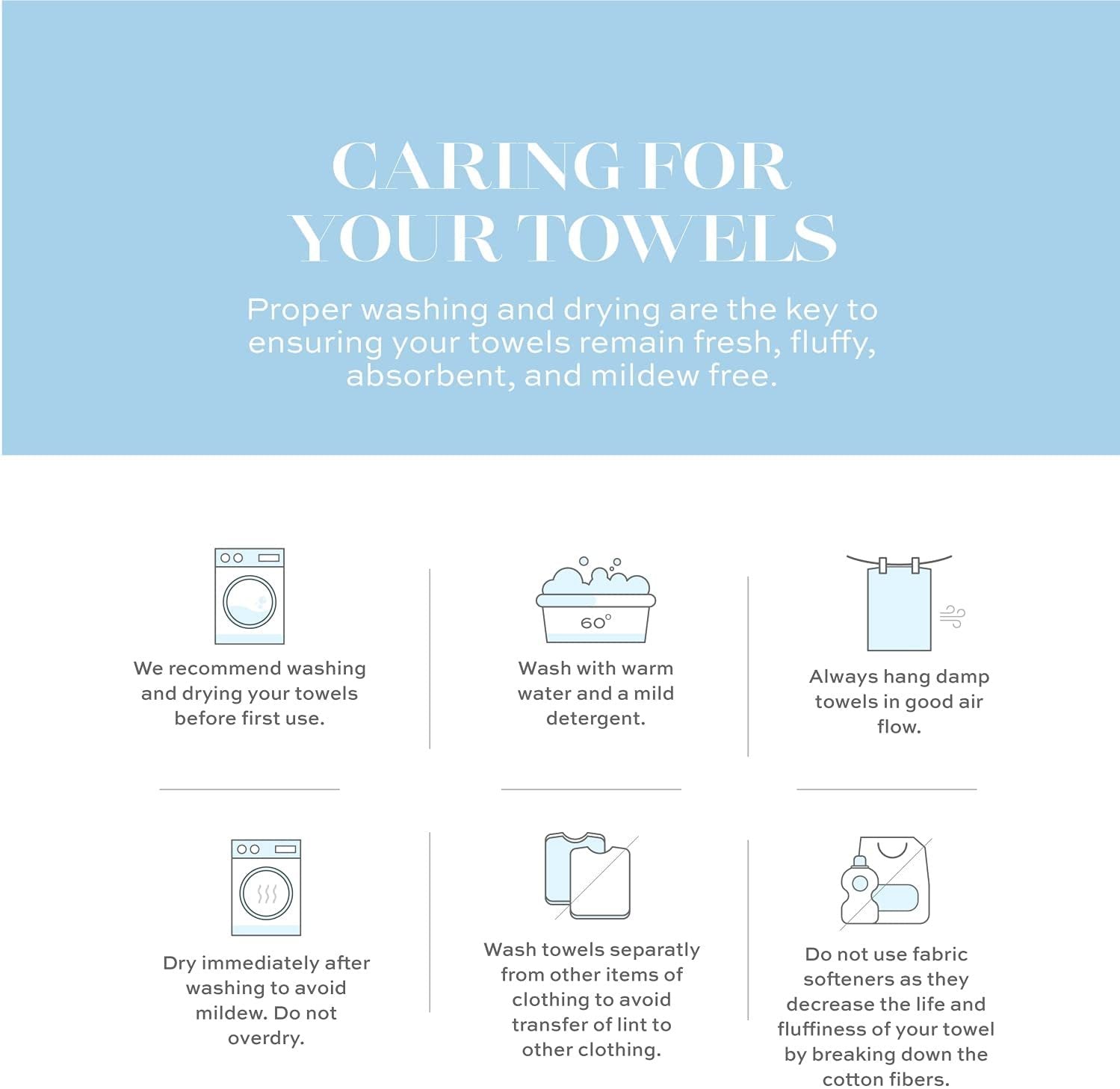 White Classic Luxury Bath Towels - Gray, 27"x54", 700 GSM, Set of 4, 100% Soft Cotton - Absorbent for Hotel Bathroom