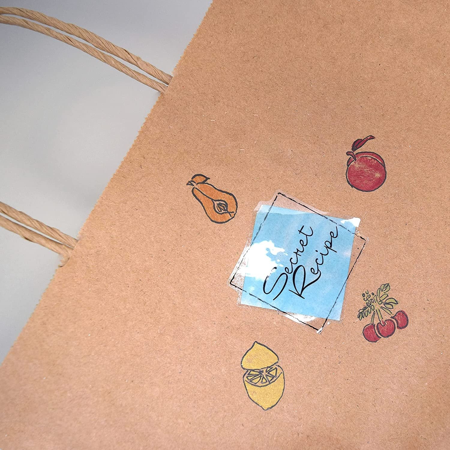 Brown Paper Bags with Handles - 10x5x13 inches 100 Pcs. Paper Shopping Bags, Bulk Gift Bags, Kraft, Party, Favor, Goody, Take-Out, Merchandise, Retail Bags, 80% PCW Debbie Size Medium Large
