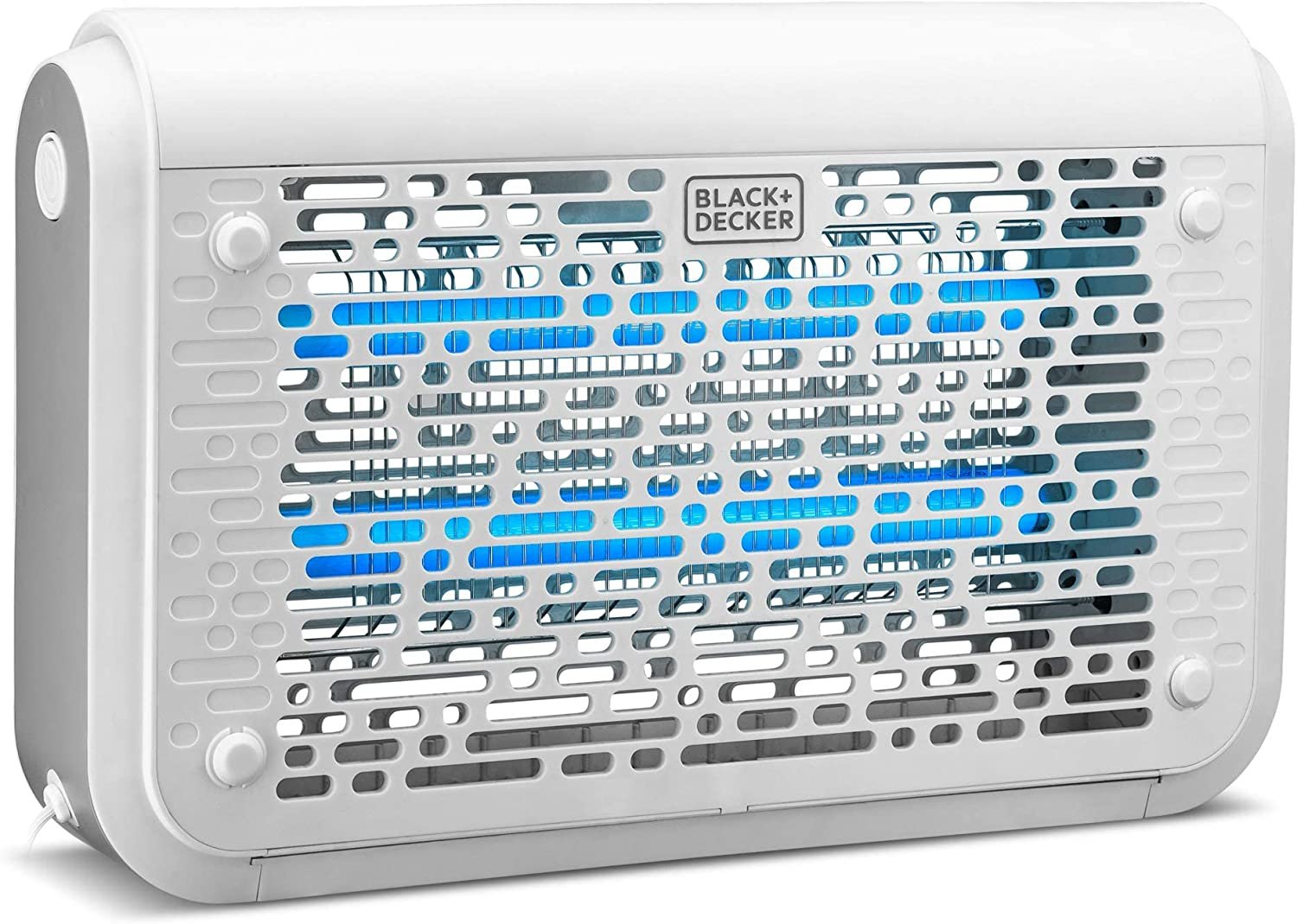 BLACK+DECKER Bug Zapper | Electric UV Insect Killer& Catcher for Flies, Gnats, Mosquitoes, & Other Flying Pests | 6,000 Sq/Ft Coverage for Indoor/Outdoor Use Includes Home, Kitchen & Other Areas